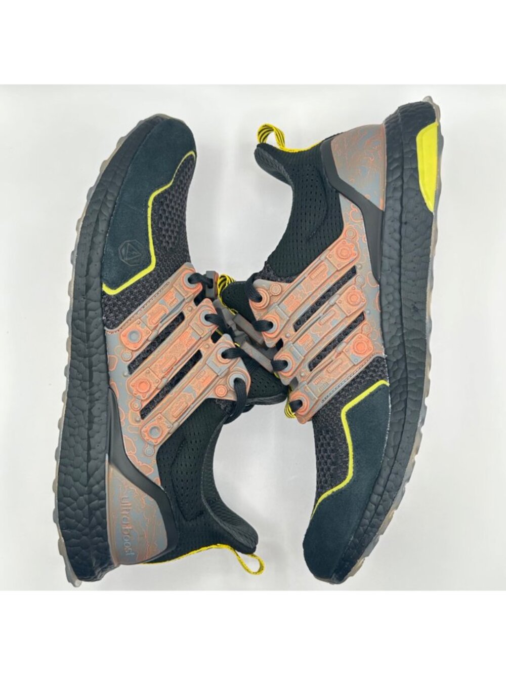 Men's Adidas Fortnite x Adidas UltraBoost 1.0 Battle Bus Size 12 Black JQ0718 - Picture 6 of 10